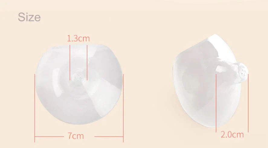 Chai Silicone Contact Nipple Shields for Breastfeeding - 2 shields