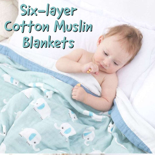 Six layer Muslin Blanket (100% cotton)