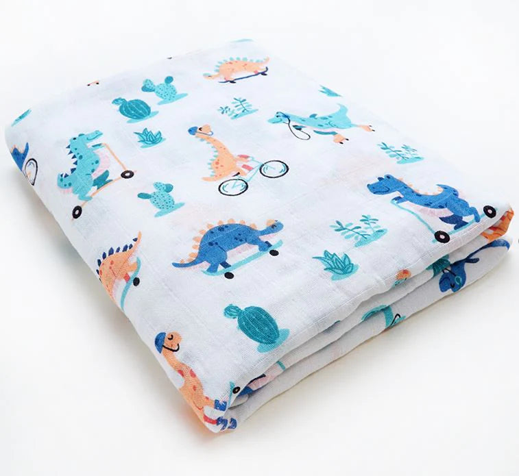 Two Layer Muslin Blankets - 70% Bamboo & 30% Cotton